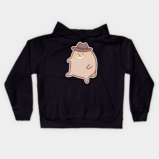 Fedora Purrfection Kids Hoodie